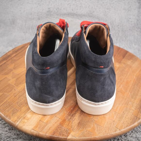 Mens Moral Code Donald Driver Thrive Navy High-Top Sneakers. Size 11‎ M